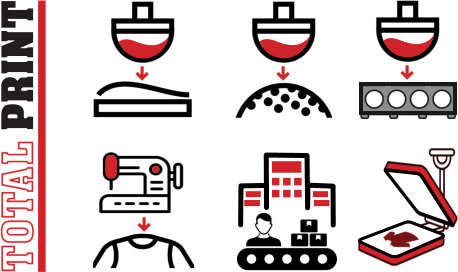 Product Printing Service icons